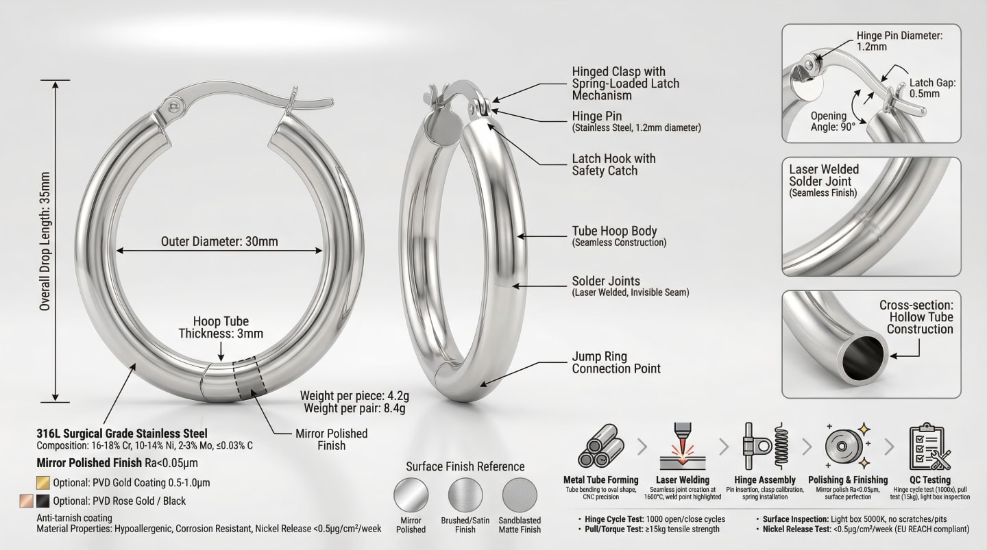 OEM/ODM earrings manufacturer