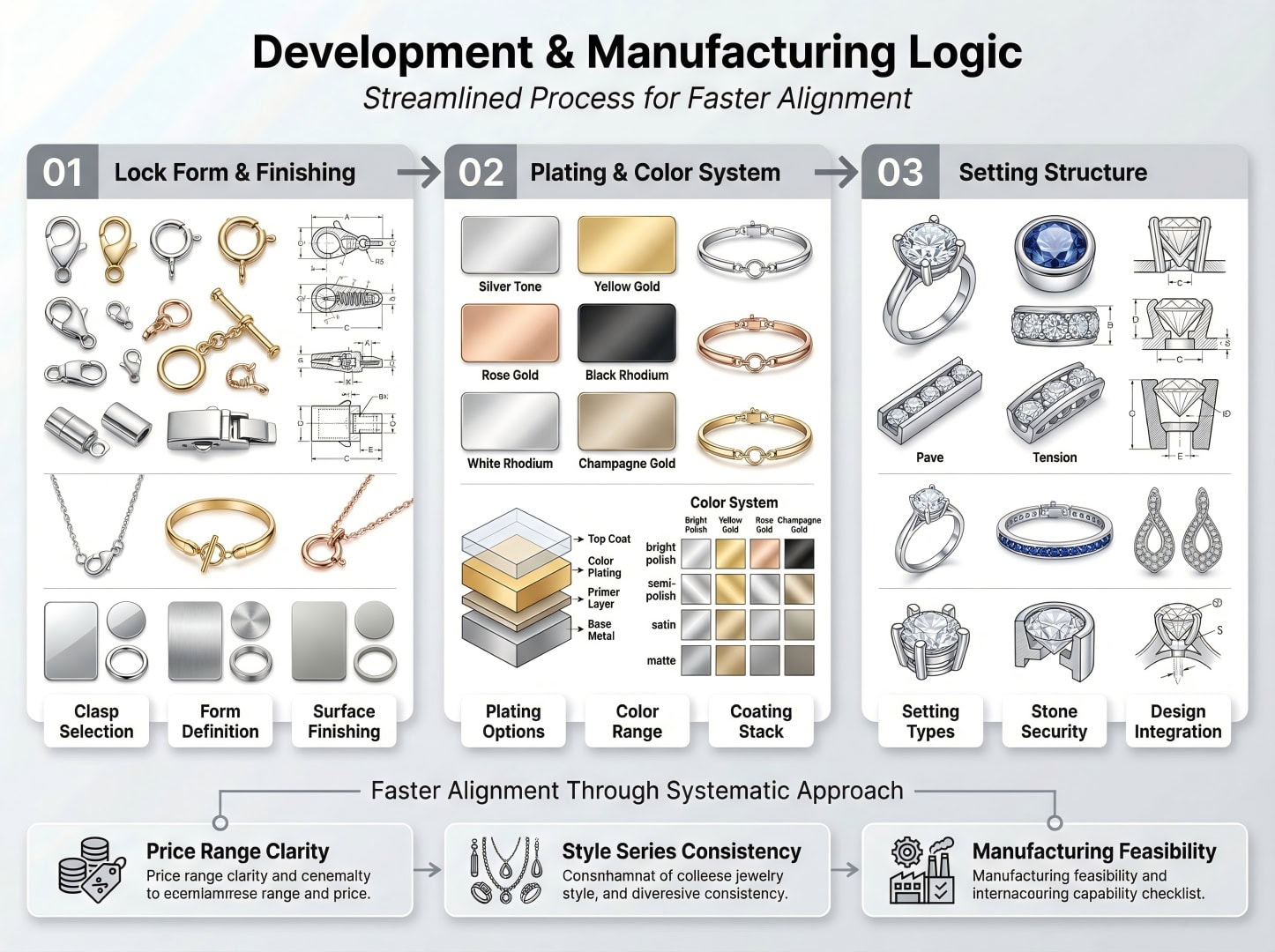 Jewelry Development Manufacturing Logic
