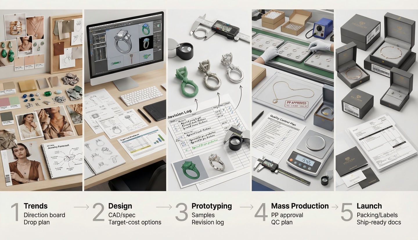 Jewelry Product Development Workflow