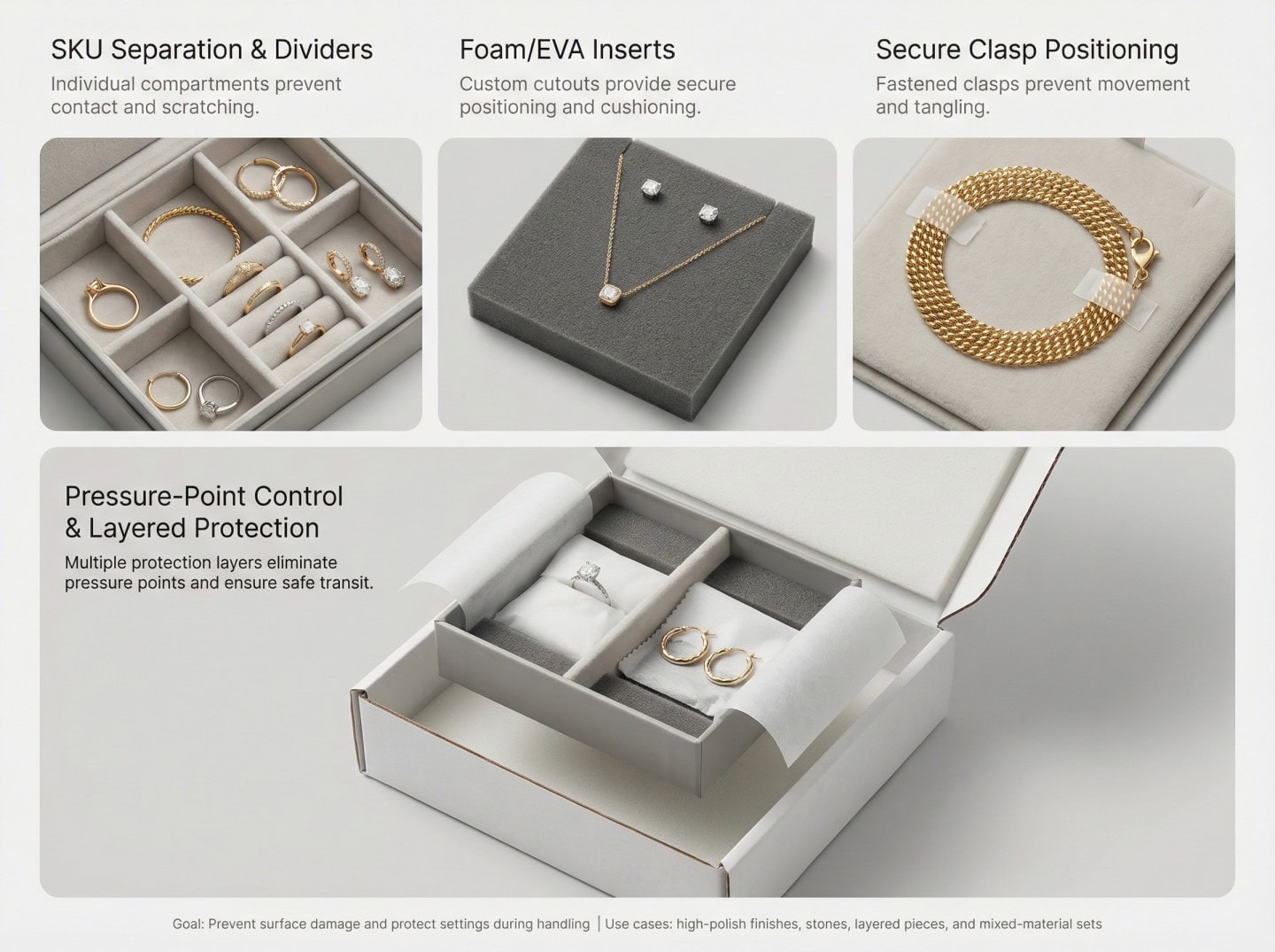 Jewelry Shipping Anti Scratch Standard