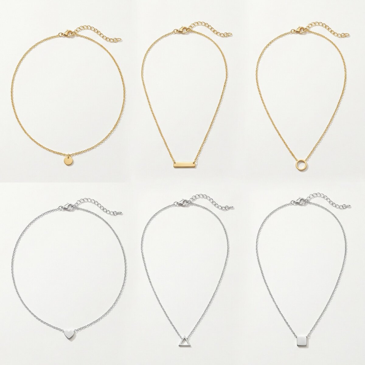 Minimal Basics Necklace Series