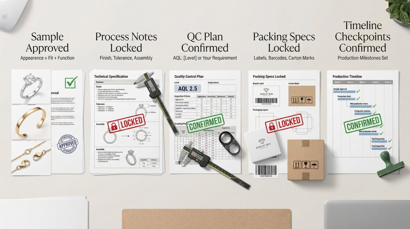 Pre Production Confirmation Checklist