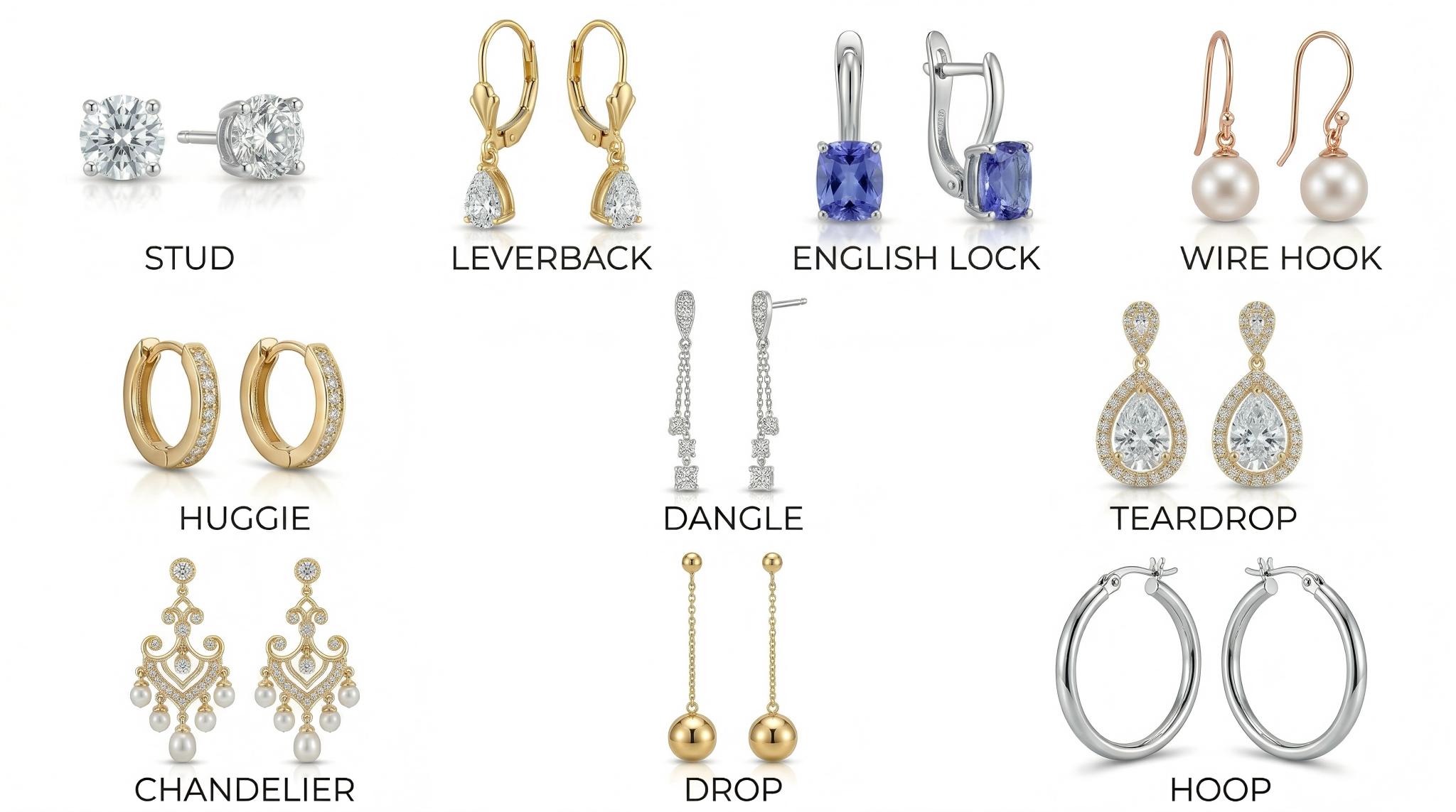 10 Earring Styles Catalog Updated HOOP Style