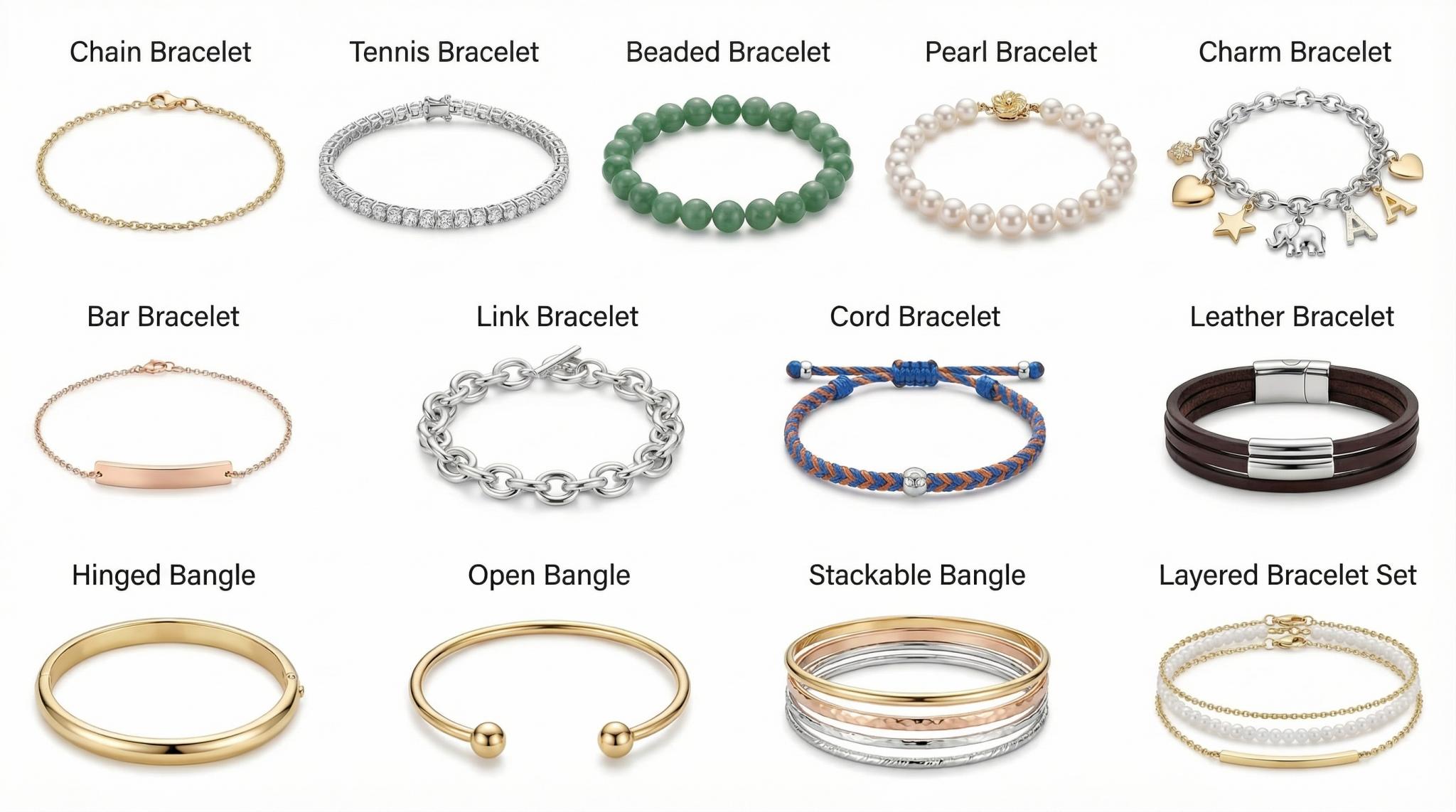 13 Essential Banlage bracelet Styles Catalog