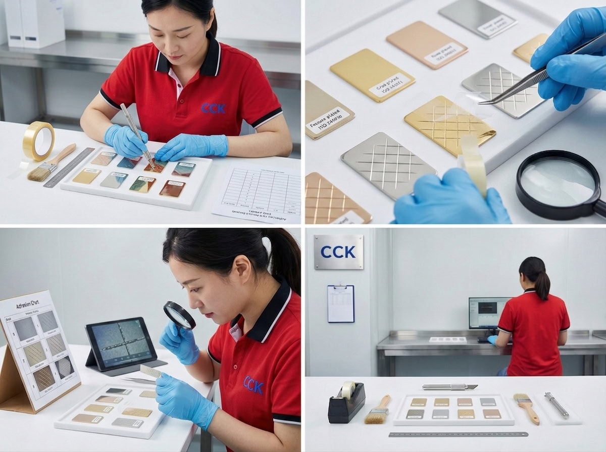 CCK adhesion testing scenario