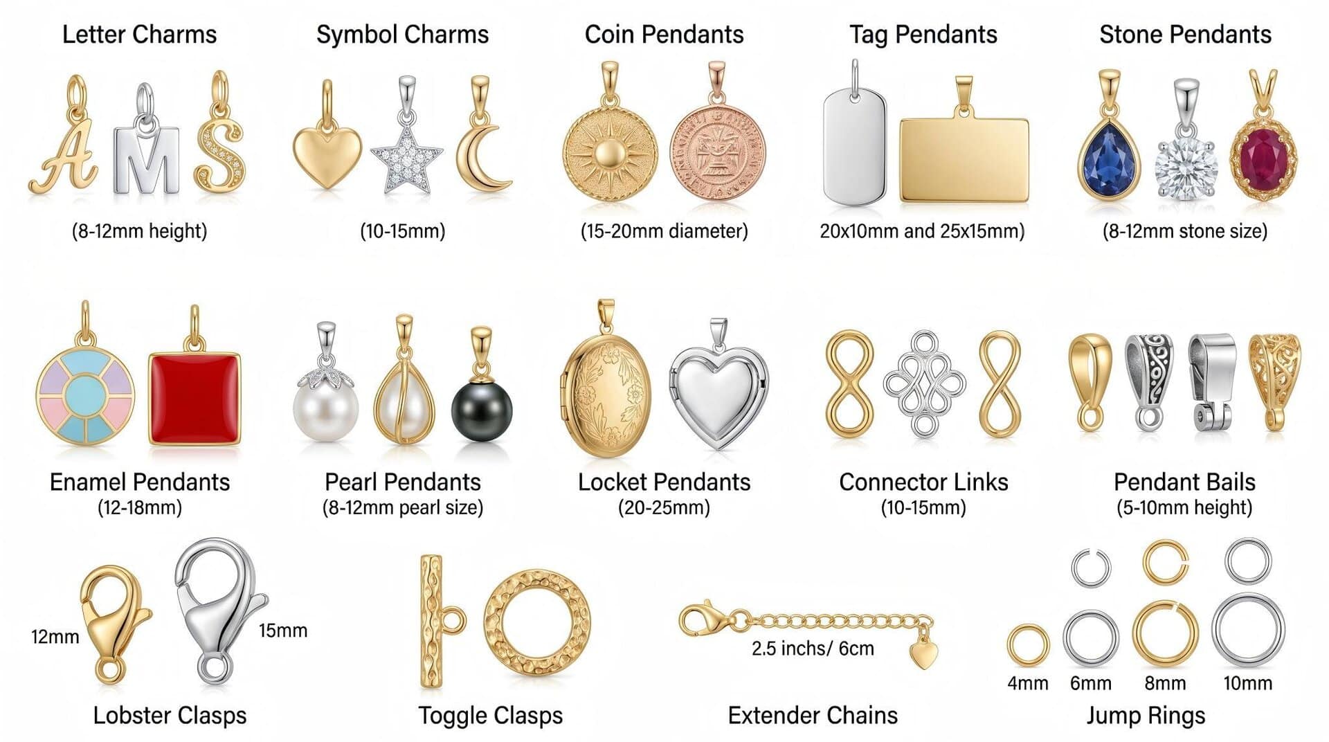 Complete Pendants and Jewelry Components Catalog1