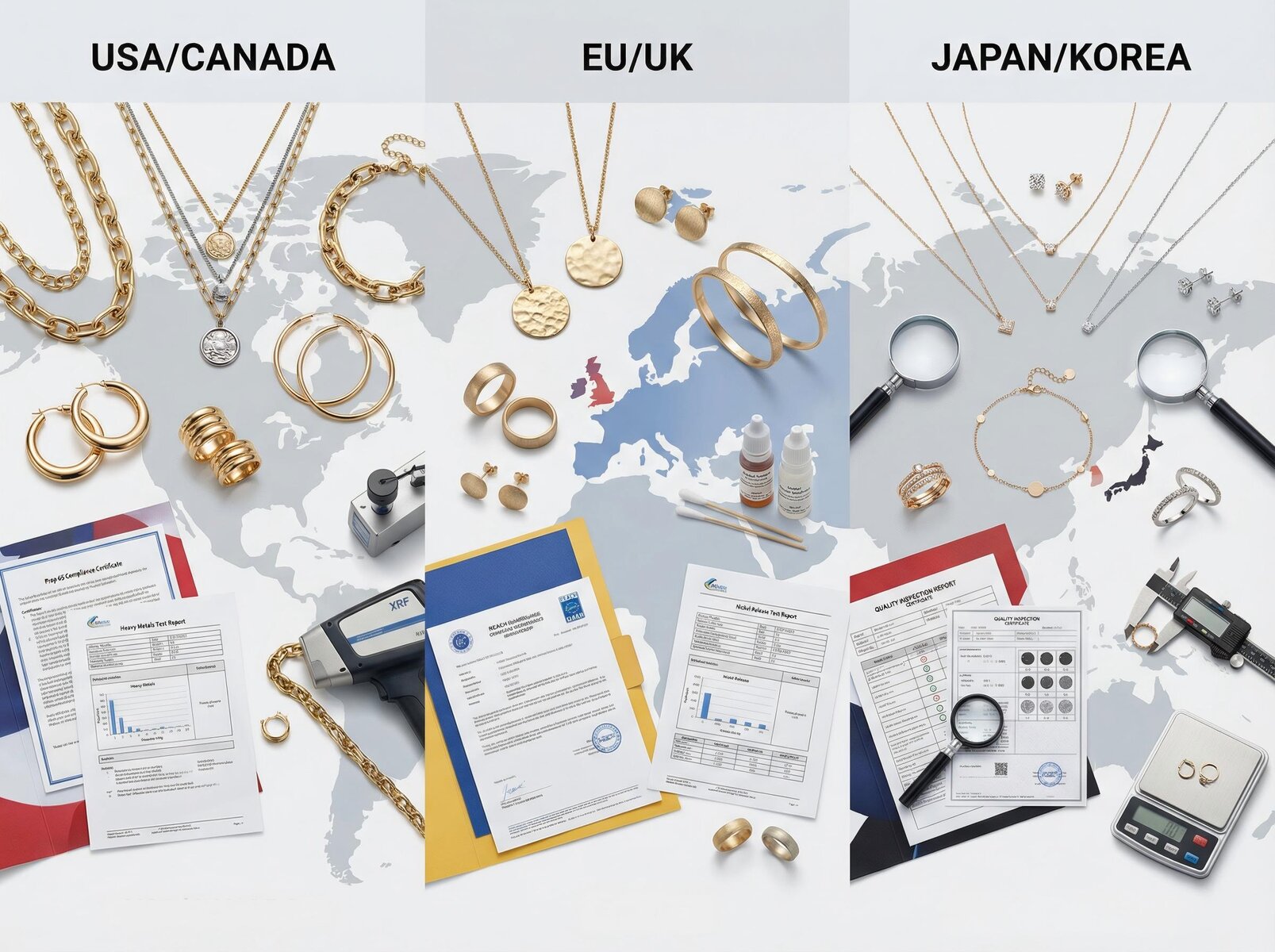 Global Compliance Map Markets Channels