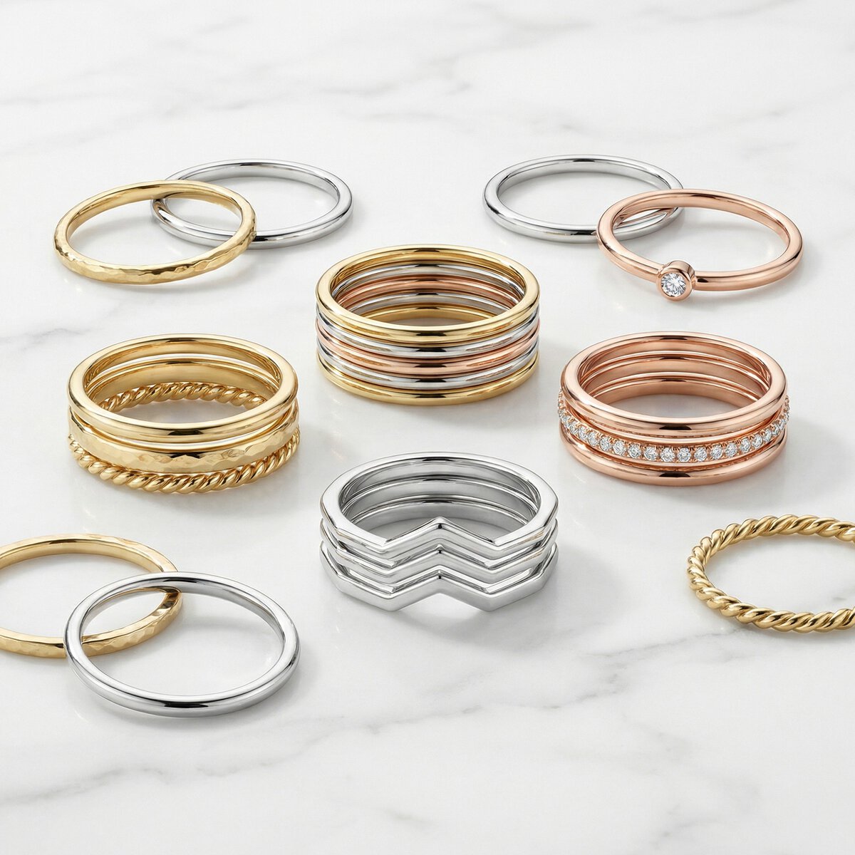 Stack Ring Professional Display