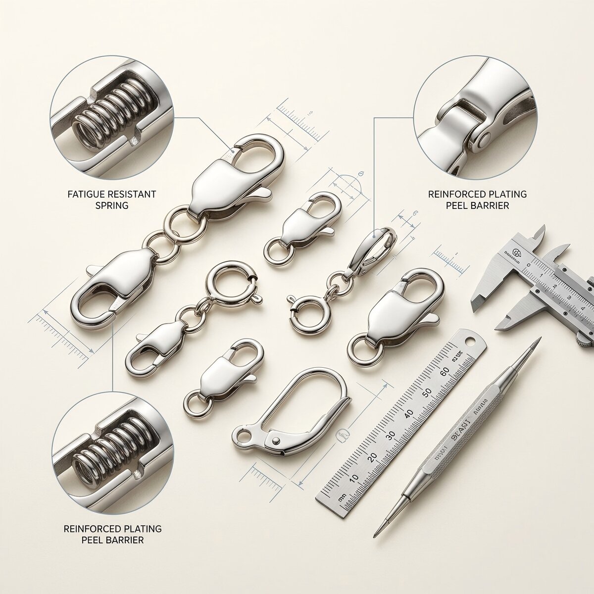 pendants Functional Clasps