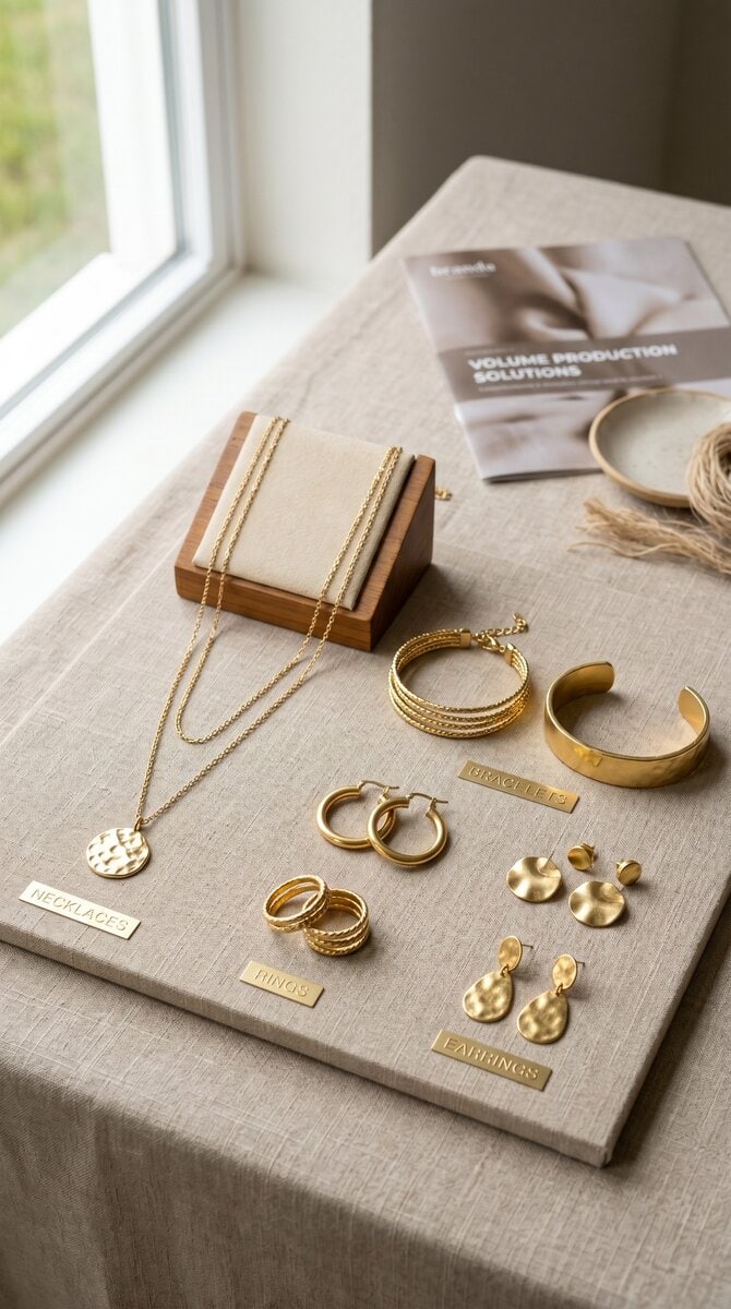 Case 02 Gold-tone Fashion Collection