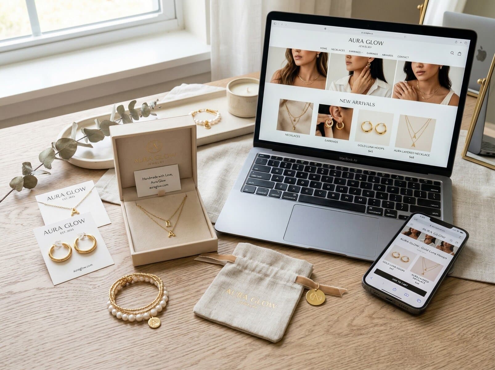 Fashion Jewelry Retail Ecommerce Scene