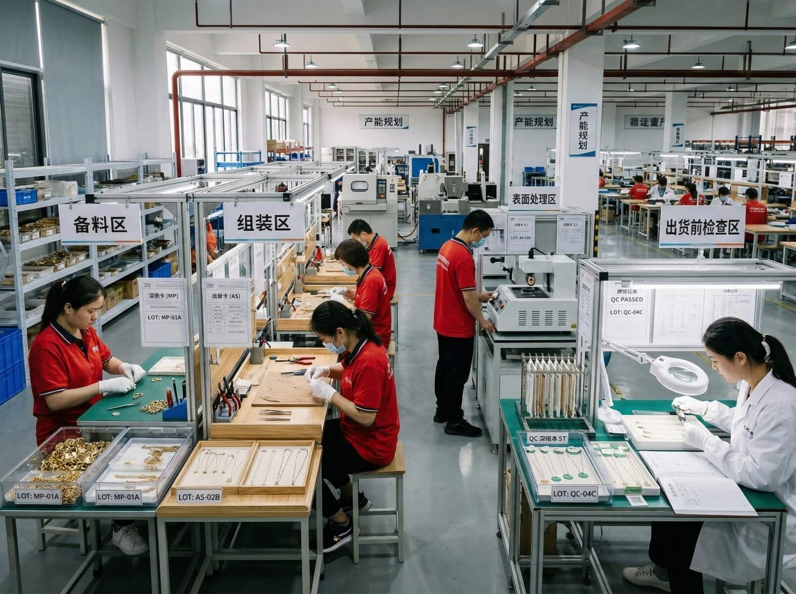 How the factory and process evolved