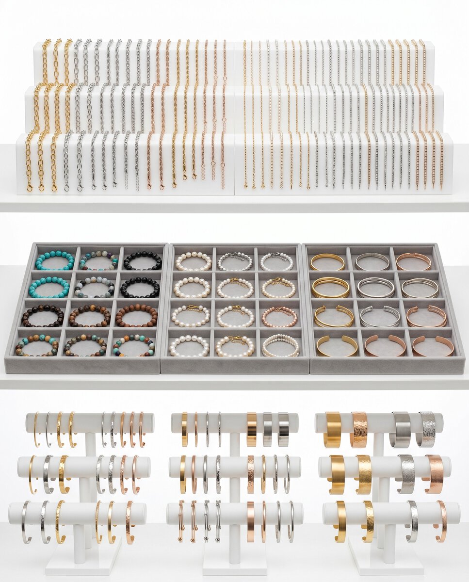 B2B Bangle Collection Catalog Display