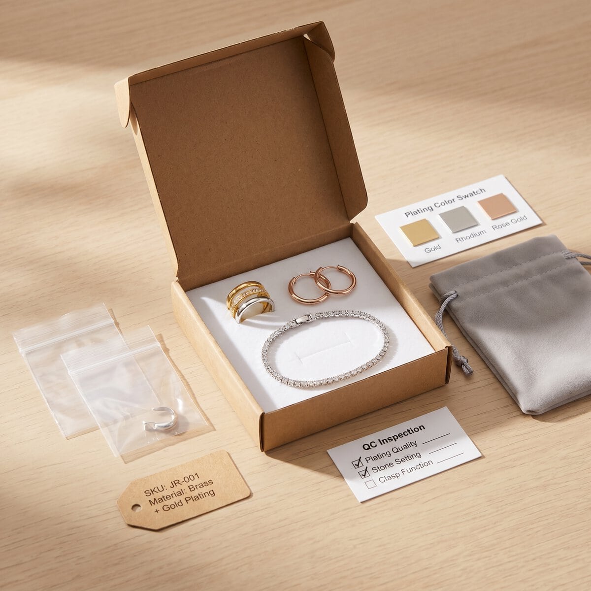 Stock Jewelry Sample Kit