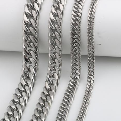 Double Link Beveled Flat Chain