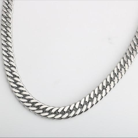 Double Link Beveled Flat Chain