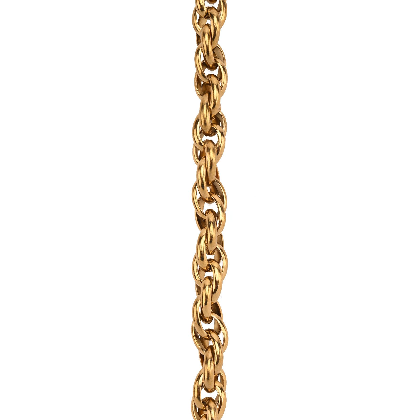 Double Link Cross Link Chain