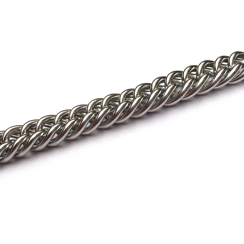 Double Link Flat Curb Chain 2