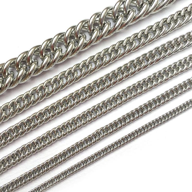 Double Link Flat Curb Chain