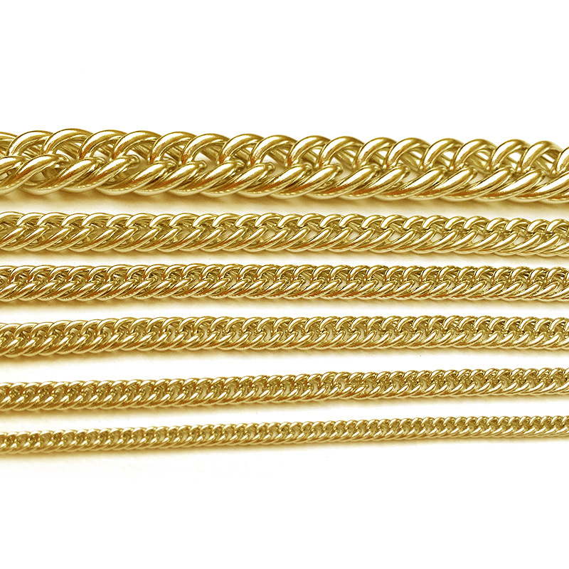 Double Link Flat Curb Chain