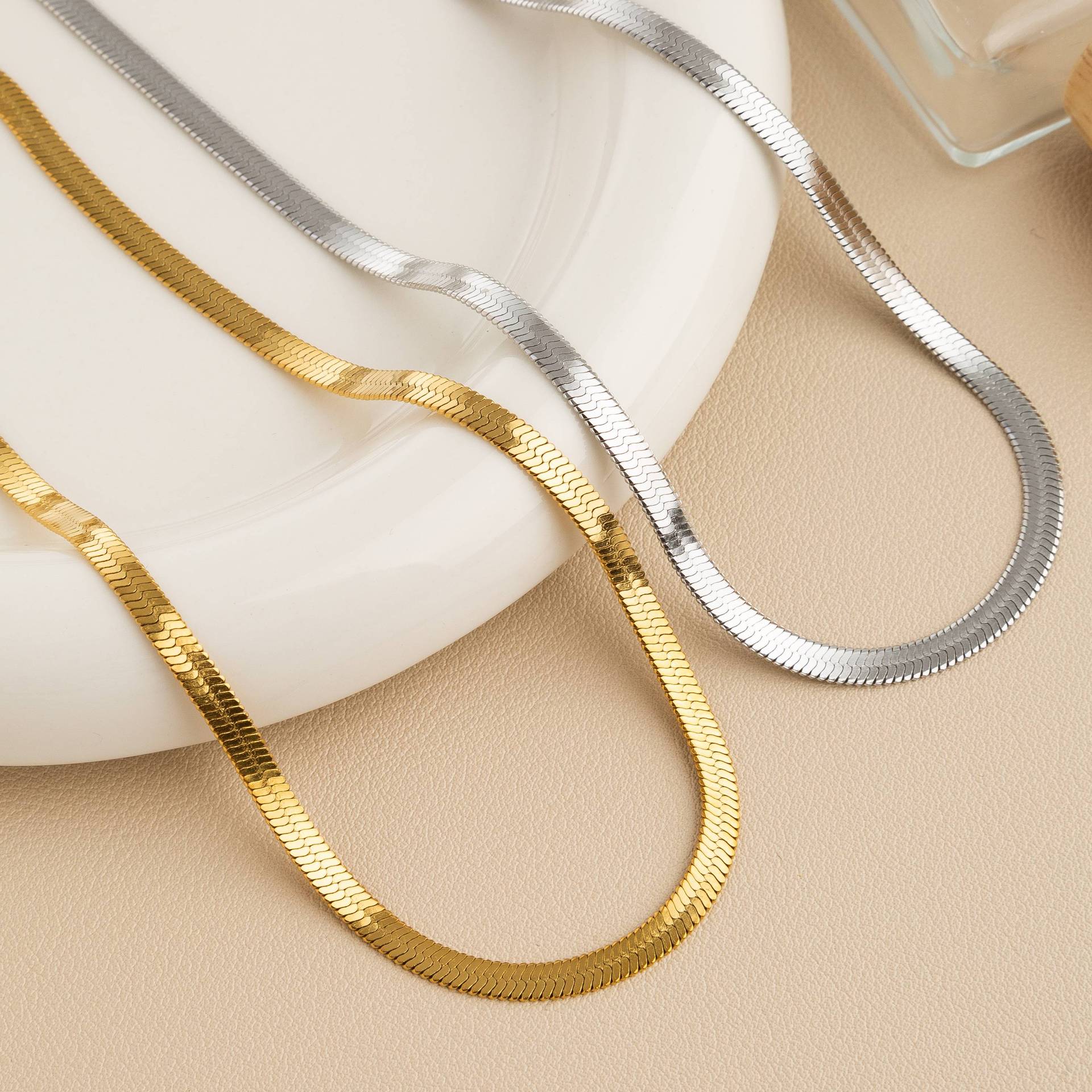 Flat Snake Chain