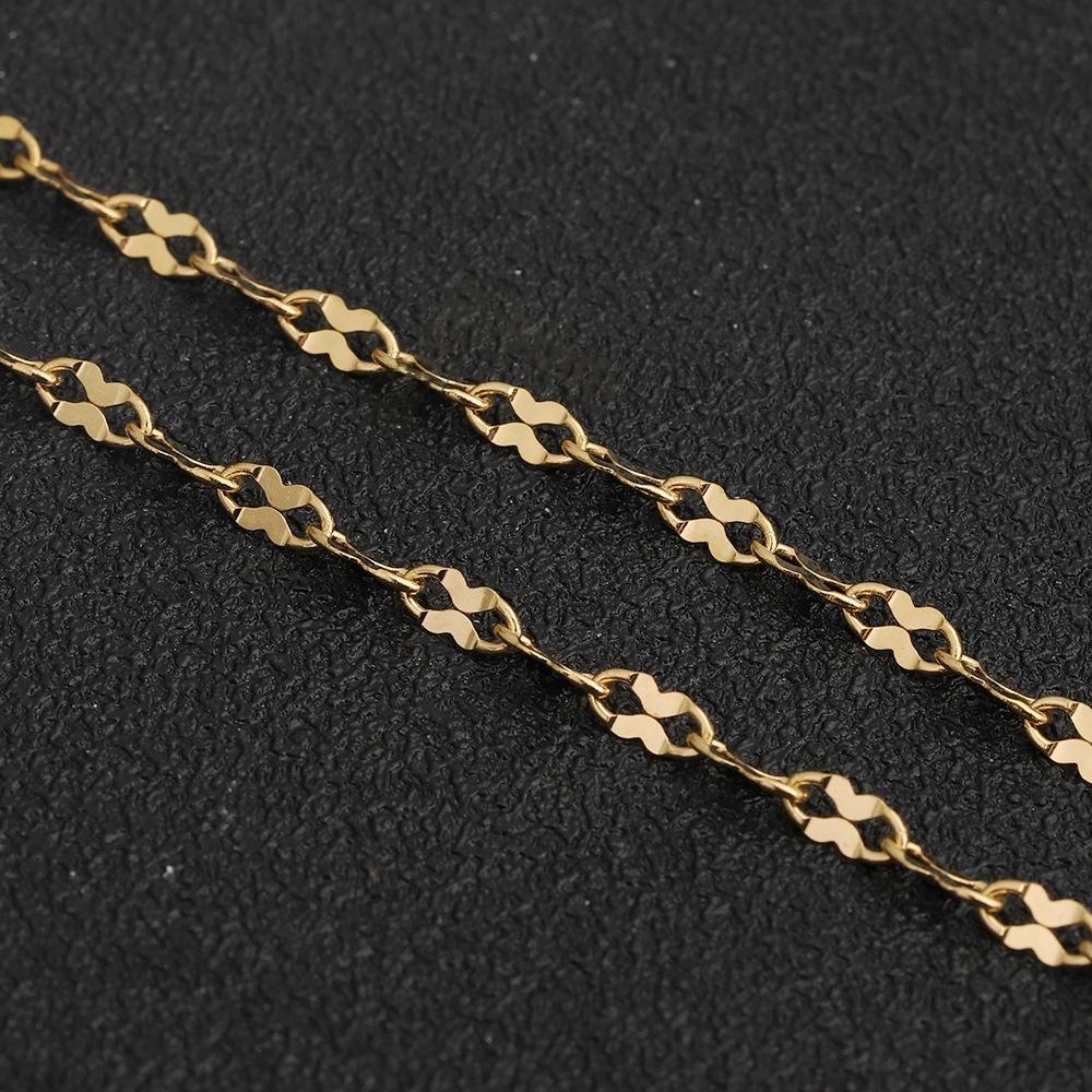 Plain Embossed Figure-8 Chain