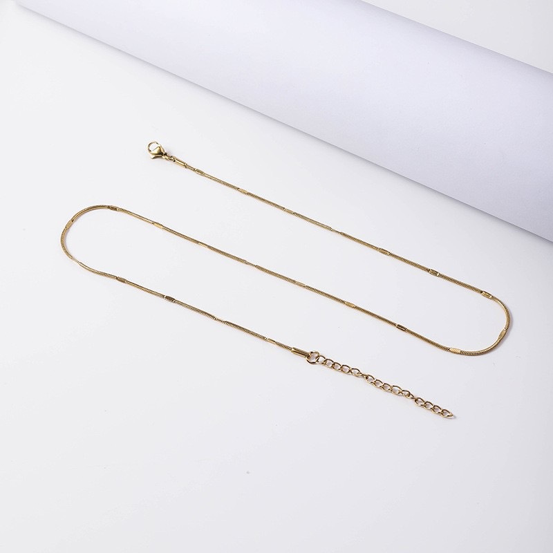 Polished Round Snake Chain