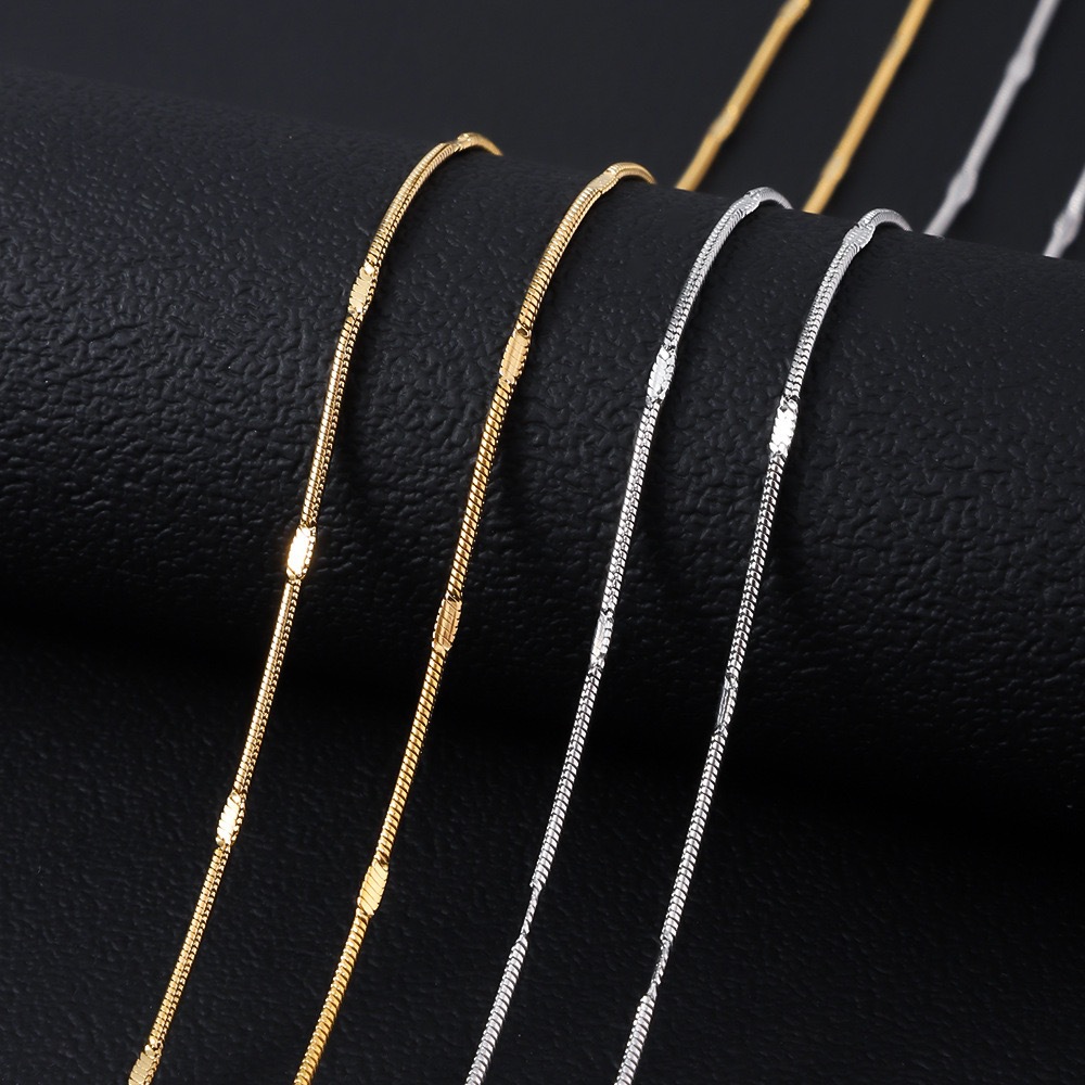 Polished Round Snake Chain 3