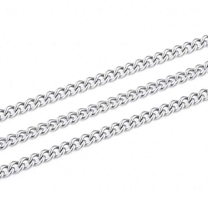 Single Link Flat Curb Chain