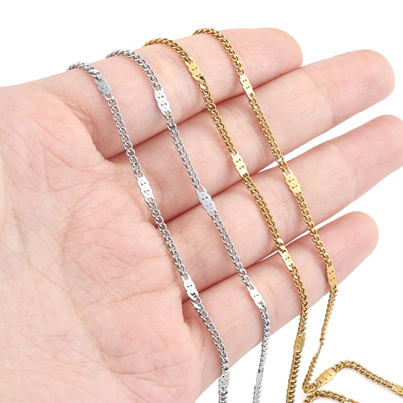 Single Link Polished Chain
