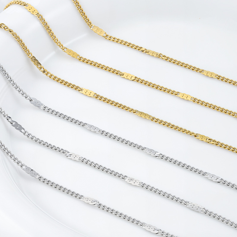 Single Link Polished Chain